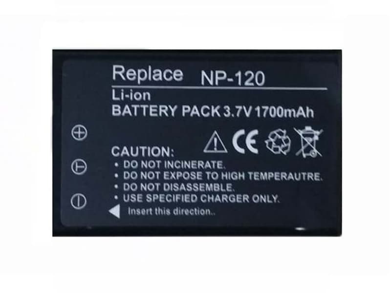 Batería gicom NP-120 3.7V, Batería de Modelos (reemplazo de baterías para  GICOM LK9100 LK9150 GC9600 ) | Tienda-Baterias.es