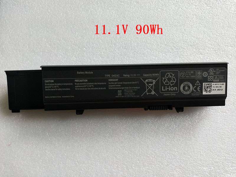 Dell 04D3C Batería