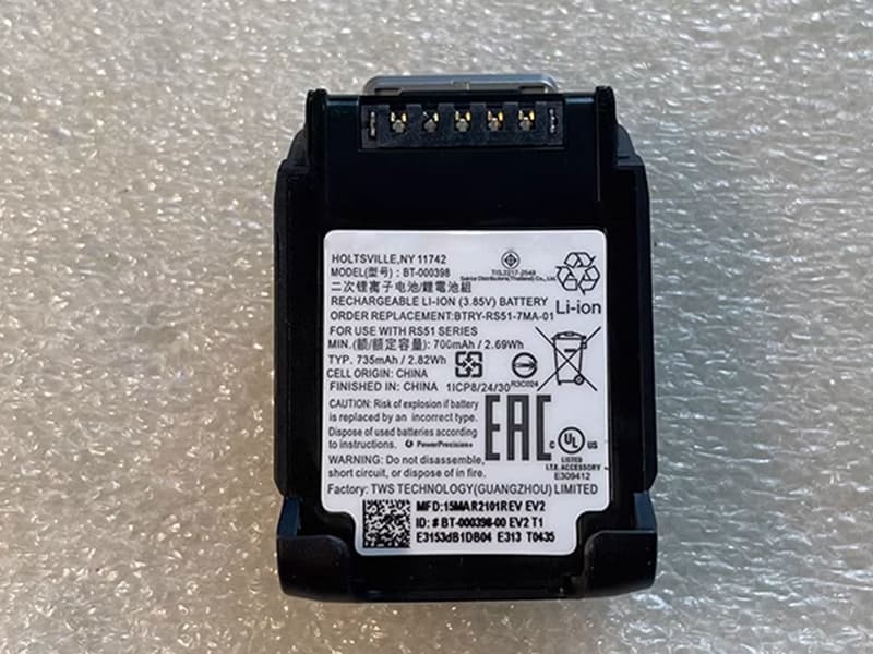 ZEBRA BT-000398 Batería