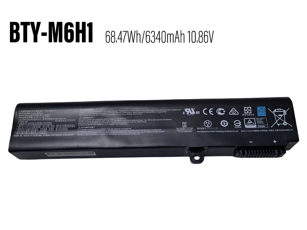 MSI BTY-M6H1 Batería