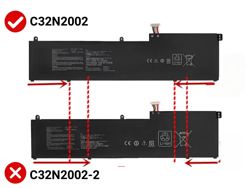 ASUS C32N2002 Batería