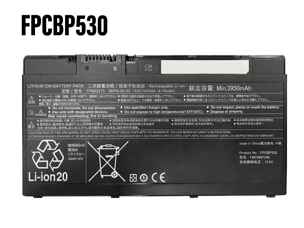 Fujitsu FPCBP530 Batería