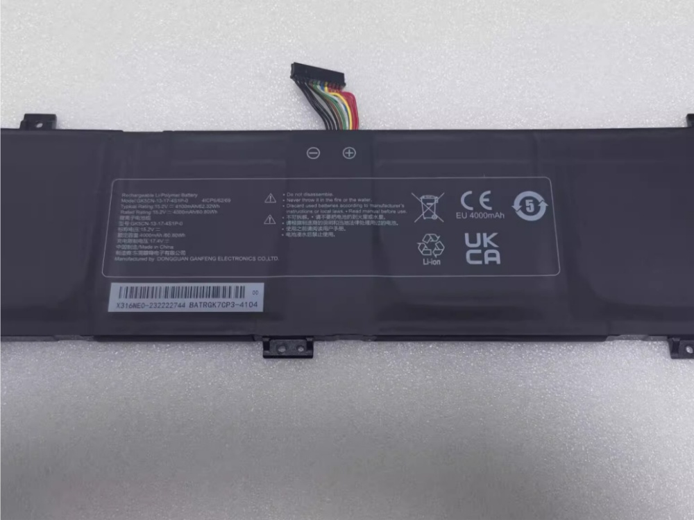 MECHREVO GK5CN-13-17-4S1P-0 Batería