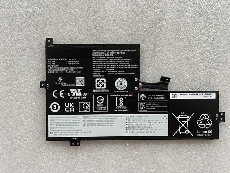 LENOVO L20D3PG0 Batería