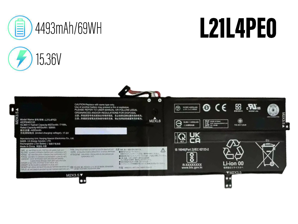 LENOVO L21L4PE0 Batería