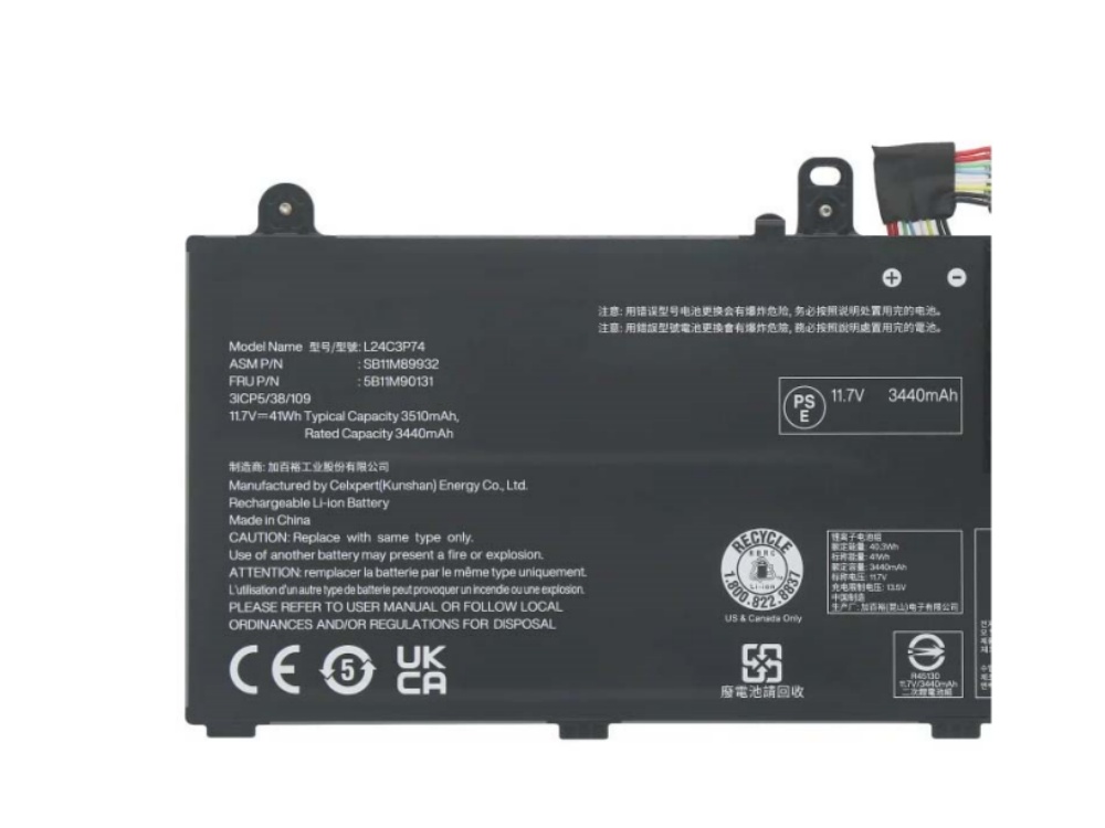 LENOVO L24C3P74 Batería