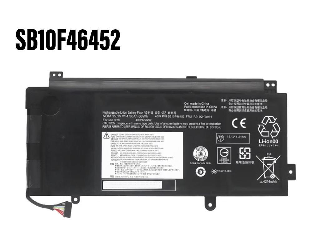 Lenovo SB10F46452 Batería