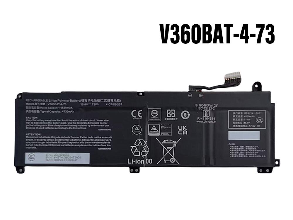 HASEE V360BAT-4-73 Batería